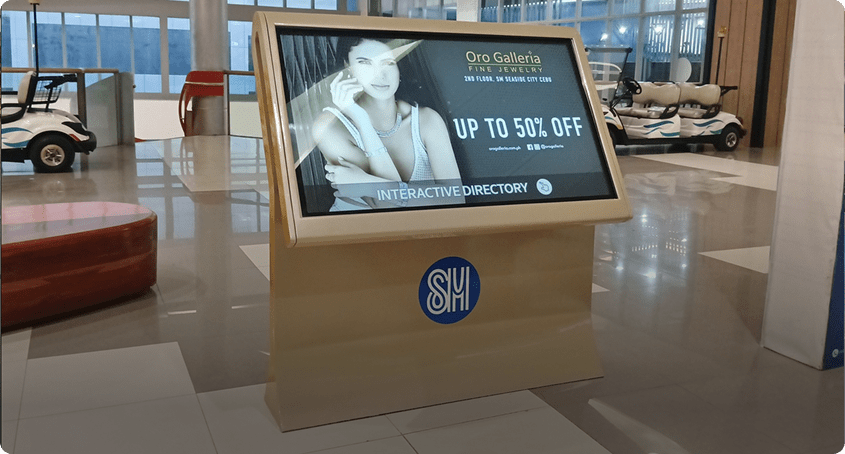 Interactive Directory Advertising  at SM Supermalls
